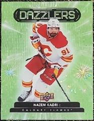 Nazem Kadri [Green] Hockey Cards 2022 Upper Deck Dazzlers Prices