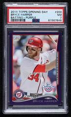 Bryce Harper [Batting Purple] #200 Baseball Cards 2014 Topps Opening Day Prices