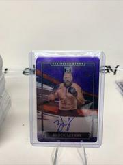Brock Lesnar [Purple] Wrestling Cards 2022 Panini Impeccable WWE Stainless Stars Autographs Prices