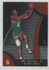 Bill Russell #44 Basketball Cards 2007 Finest Prices