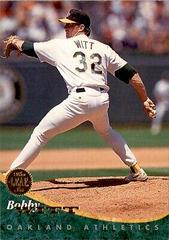 Bobby Witt #102 Baseball Cards 1994 Leaf Prices