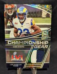 Cam Akers [Splatter] #CG-CAK Football Cards 2022 Panini Spectra Championship Gear Prices