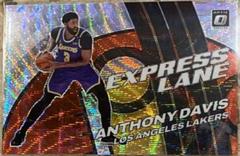 Anthony Davis [Red Wave] #19 Basketball Cards 2021 Panini Donruss Optic Express Lane Prices