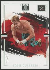 Eddie Guerrero [Holo Silver] #20 Wrestling Cards 2023 Panini Impeccable WWE Prices
