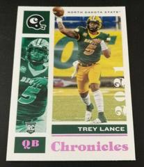 Trey Lance [Pink] Football Cards 2021 Panini Chronicles Draft Picks Prices