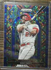 Mike Trout [Blue Donut Circles Prizm] #SG-5 Baseball Cards 2022 Panini Prizm Stained Glass Prices