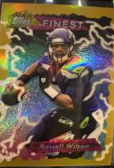 Russell Wilson [Gold Refractor] Football Cards 2015 Topps Finest 1995 Refractor Prices