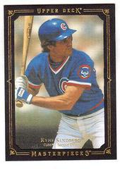 Ryne Sandberg [Framed Black] #19 Baseball Cards 2008 Upper Deck Masterpieces Prices