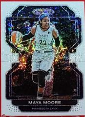 Maya Moore [White Sparkle] #100 Basketball Cards 2022 Panini Prizm WNBA Prices