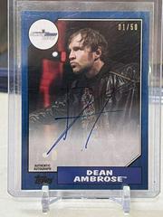 Dean Ambrose Wrestling Cards 2017 Topps WWE Heritage Autographs Prices