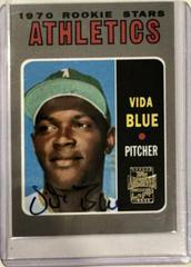 Vida Blue #121 Baseball Cards 2001 Topps Archives Autographs Prices