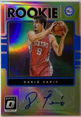 Dario Saric #12 Basketball Cards 2016 Panini Donruss Optic Rookie Signatures Prices