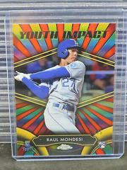 Raul Mondesi [Red Refractor] Baseball Cards 2016 Topps Chrome Youth Impact Prices