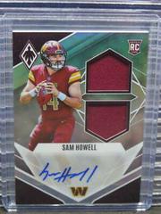 Sam Howell Football Cards 2022 Panini Phoenix RPS Rookie Auto Dual Jersey Prices