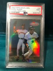 Barry Bonds [Class 1 Red Label] #65 Baseball Cards 1998 Topps Gold Label Prices