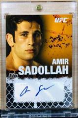 Amir Sadollah [Onyx] Ufc Cards 2010 Topps UFC Autographs Prices