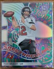 Tom Brady [Psychedelic] Football Cards 2022 Panini Spectra Spectracular Prices