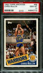 Chris Mullin #68 Basketball Cards 1992 Topps Archives Prices