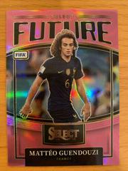 Matteo Guendouzi [Pink] #5 Soccer Cards 2022 Panini Select FIFA Future Prices
