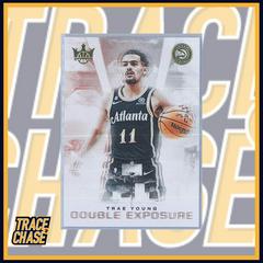 Trae Young #13 Basketball Cards 2022 Panini Court Kings Double Exposure Prices