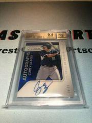 Corey Seager [Blue] #30 Baseball Cards 2015 Panini Prizm Autograph Prizms Prices
