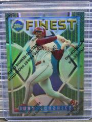 Juan Gonzalez [Refractor] #158 Baseball Cards 1995 Finest Prices