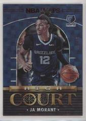 Ja Morant [Hyper Red] Basketball Cards 2021 Panini Hoops High Court Prices