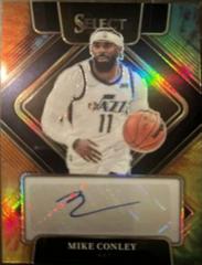 Mike Conley [Tie Dye Prizm] #SG-MCL Basketball Cards 2021 Panini Select Signatures Prices