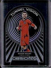 Mason Mount [Purple] Soccer Cards 2022 Panini Obsidian Tunnel Vision Prices