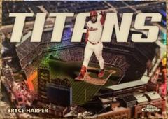 Bryce Harper #CT-2 Baseball Cards 2023 Topps Chrome Titans Prices