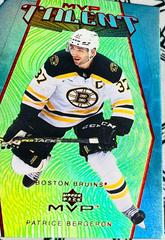 Patrice Bergeron [Green] #MT-75 Hockey Cards 2023 Upper Deck MVP Colors & Contours Prices