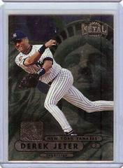 Derek Jeter #199 Baseball Cards 1998 Metal Universe Prices