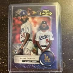 Andre Jackson [Class 3 Purple] #77 Baseball Cards 2022 Topps Gold Label Prices