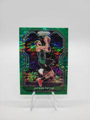 Jayson Tatum [Green Pulsar Prizm] Basketball Cards 2020 Panini Prizm Prices