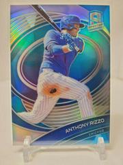 Anthony Rizzo [Neon Blue] #3 Baseball Cards 2021 Panini Spectra Prices