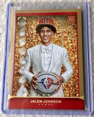 Jalen Johnson [Gold] #107 Basketball Cards 2021 Panini PhotoGenic Prices