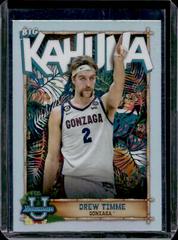 Drew Timme #TBK-10 Basketball Cards 2022 Bowman Chrome University The Big Kahuna Prices