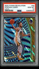 Stephen Curry [Lava] #90 Basketball Cards 2020 Panini Revolution Prices