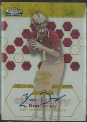 Ken Dorsey [Autograph Gold Refractor] #131 Football Cards 2003 Topps Finest Prices