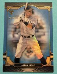 Aaron Judge [Sapphire] #46 Baseball Cards 2022 Topps Triple Threads Prices