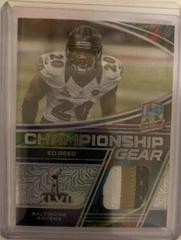Ed Reed #CG-ERE Football Cards 2022 Panini Spectra Championship Gear Prices