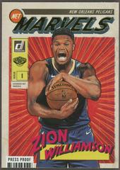 Zion Williamson [Press Proof] #4 Basketball Cards 2019 Panini Donruss Net Marvels Prices
