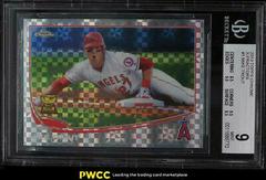 Mike Trout [Sliding Xfractor] #1 Baseball Cards 2013 Topps Chrome Prices