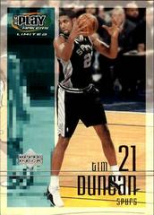 Tim Duncan Basketball Cards 2001 Upper Deck Playmakers Prices
