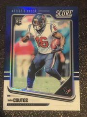Keke Coutee [Artists Proof] #452 Football Cards 2018 Panini Honors Score Update Rookies Prices