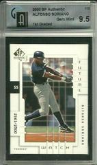 Alfonso Soriano #112 Baseball Cards 2000 SP Authentic Prices