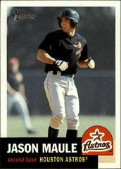 Jason Maule #422 Baseball Cards 2002 Topps Heritage Prices