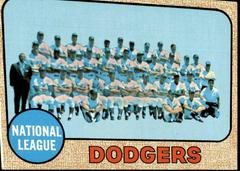 Dodgers Team Baseball Cards 1968 Topps Milton Bradley Prices