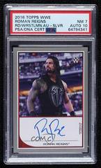 Roman Reigns [Silver] Wrestling Cards 2016 Topps WWE Road to Wrestlemania Autographs Prices