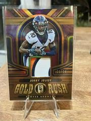 Jerry Jeudy [Rose Gold] #GR-JJ Football Cards 2023 Panini Gold Standard Rush Prices